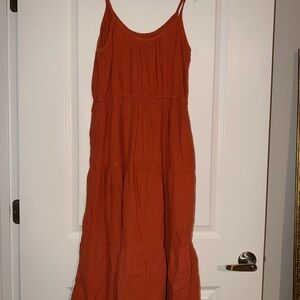 Lucky Brand Terracotta Maxi Dress